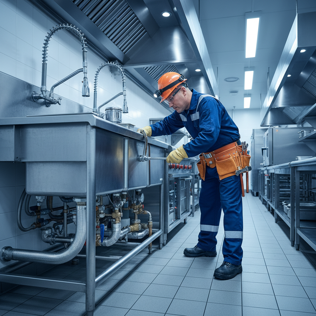 Commercial plumbing service