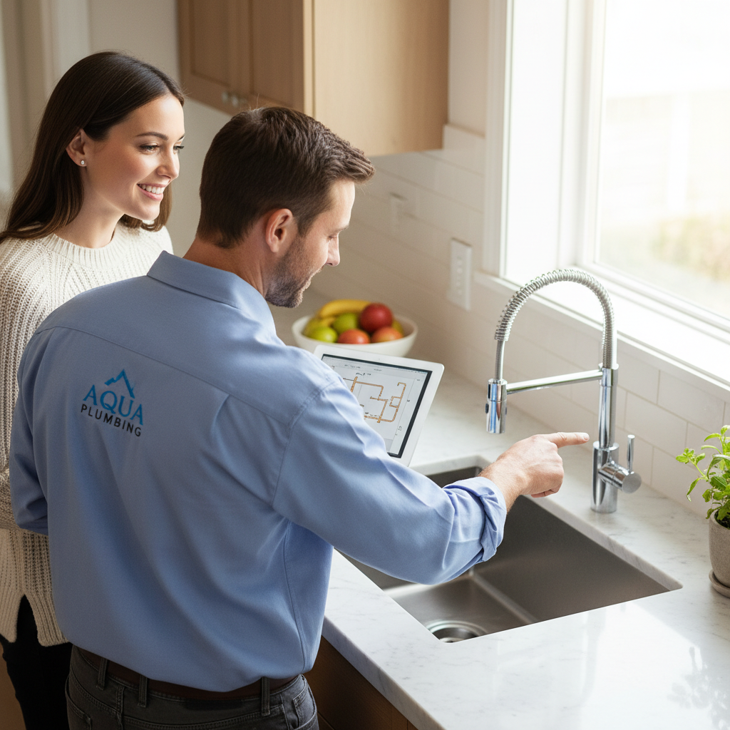 Residential plumbing service